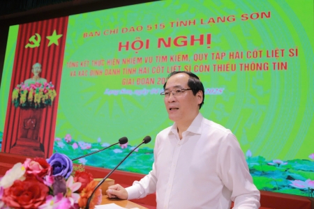 Lạng Sơn nỗ lực tìm kiếm, quy tập hài cốt liệt sĩ và xác định danh tính hài cốt liệt sĩ còn thiếu thông tin