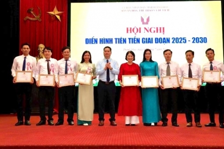 Sở VH,TT&DL Thanh Hóa tổ chức hội nghị điển hình tiên tiến giai đoạn 2025-2030