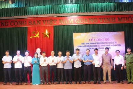 Thành lập Ban Quản lý Di tích lịch sử - Danh lam thắng cảnh quốc gia Địa điểm khởi nghĩa Bà Triệu