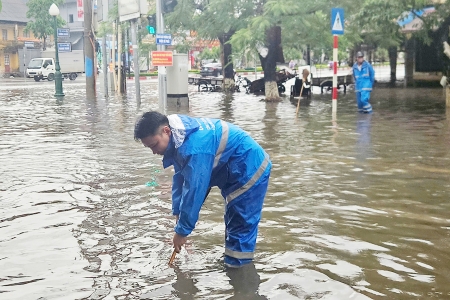 Bàn giải pháp khắc phục ngập úng tại phường Bắc Giang