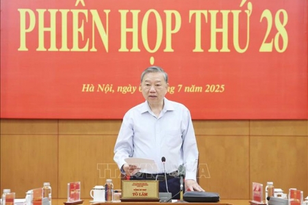 Tổng Bí thư Tô Lâm: Kịp thời phát hiện, xử lý các sai phạm liên quan đến sắp xếp tổ chức bộ máy