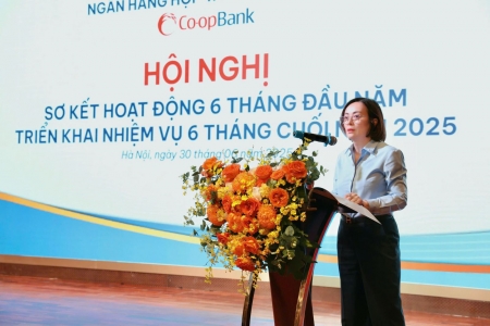 Co-opBank tổ chức Hội nghị sơ kết 06 tháng đầu năm và triển khai nhiệm vụ 06 tháng cuối năm 2025