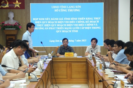 Lạng Sơn: Đánh giá tình hình triển khai, thực hiện quy hoạch điện VIII điều chỉnh