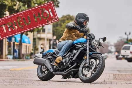 Honda Rebel 1100 triệu hồi tại Việt Nam do lỗi phần mềm điều khiển động cơ
