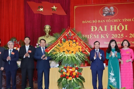 Đại hội Đảng bộ Ban Tổ chức Tỉnh uỷ Thanh Hóa nhiệm kỳ 2025-2030