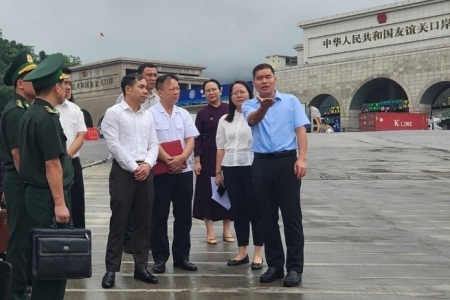 Lạng Sơn: Hội đàm với Văn phòng Cửa khẩu Khu tự trị dân tộc Choang Quảng Tây, Trung Quốc