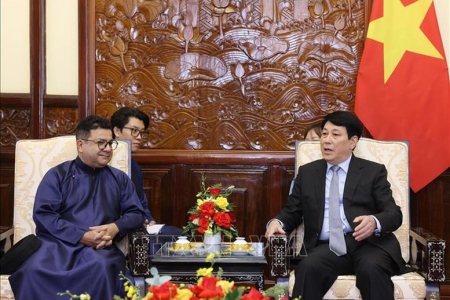 Chủ tịch nước Lương Cường tiếp Đại sứ Chile đến chào từ biệt
