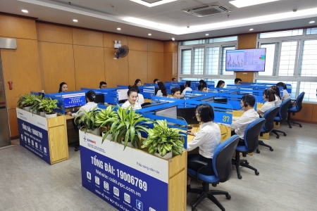 Trung tâm CSKH EVNNPC đảm bảo tiếp nhận mọi yêu cầu của khách hàng toàn miền Bắc
