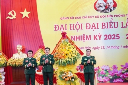 Đảng bộ Ban Chỉ huy BĐBP tỉnh Thanh Hóa tổ chức Đại hội đại biểu lần thứ nhất, nhiệm kỳ 2025-2030