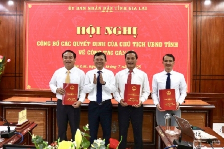 Gia Lai bổ nhiệm lãnh đạo Ban Quản lý Khu kinh tế tỉnh