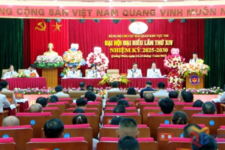 Đại hội Đại biểu Đảng bộ Chi cục Hải quan Khu vực VIII, nhiệm kỳ 2025 – 2030