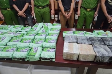 Triệt phá đường dây ma túy lớn từ Lào về Việt Nam, thu giữ lượng tang vật "khủng"