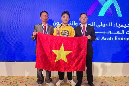 Học sinh Chuyên Bắc Ninh số 1 giành Huy chương Vàng Olympic Hóa học quốc tế