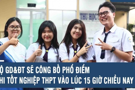 Chiều nay, Bộ GD&ĐT sẽ công bố phổ điểm các môn thi tốt nghiệp THPT năm 2025