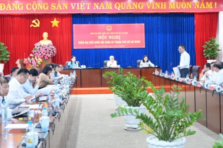 Đoàn ĐBQH TP. Hồ Chí Minh tăng cường giám sát những việc cử tri và người dân quan tâm