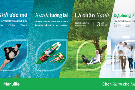 Manulife ra mắt “Bộ tứ giải pháp Xanh” – Đồng hành vì sức khỏe và tài chính bền vững