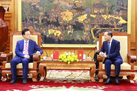 Lãnh đạo tỉnh Bắc Ninh tiếp và làm việc với Đoàn công tác Sở Ngoại vụ Khu tự trị dân tộc Choang, Quảng Tây, Trung Quốc