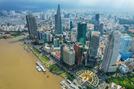 Giá căn hộ TP. HCM chạm ngưỡng 450 triệu đồng/m2