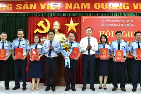 Gia Lai công bố bổ nhiệm lãnh đạo Chi cục Quản lý thị trường