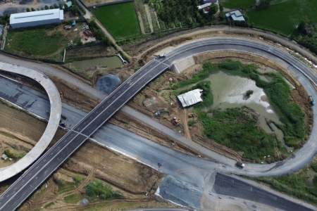 Dự án đường Vành đai 3 đoạn qua tỉnh Tây Ninh đã giải ngân hơn 1.436 tỷ đồng