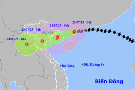 Bão số 3 cách Quảng Ninh–Hải Phòng 275km