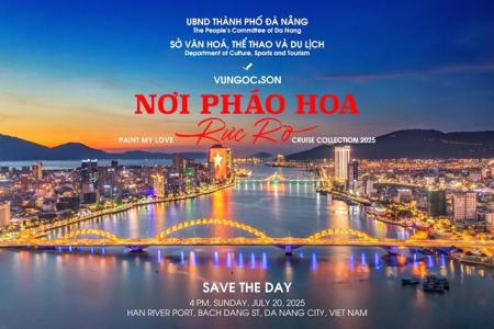 Đà Nẵng: “Nơi Pháo hoa rực rỡ” của thương hiệu lớn VUNGOC&SON, show diễn thời trang đầu tiên