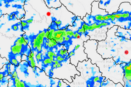 Bão số 3 gây mưa lớn, dông lốc cục bộ ở nội thành Hà Nội, cảnh báo thiên tai cấp 1
