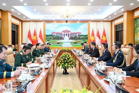 Quân đội Việt Nam và Singapore tăng cường hợp tác tin cậy, toàn diện, thực chất