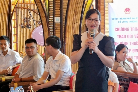Hải Phòng gặp gỡ doanh nghiệp khu vực phía Tây thành phố tháo gỡ khó khăn, hỗ trợ phát triển logistics và xuất nhập khẩu