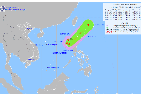 Bão số 4 hình thành trên Biển Đông, mang tên Cỏ may