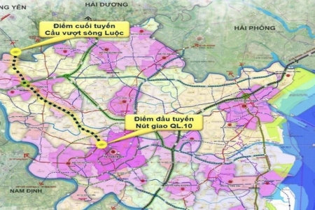 Triển khai công tác giải phóng mặt bằng tuyến đường Thái Bình – Hưng Yên