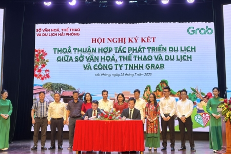 Sở VHTT&DL Hải Phòng và Grab Việt Nam ký kết thỏa thuận hợp tác đẩy mạnh xúc tiến quảng bá du lịch