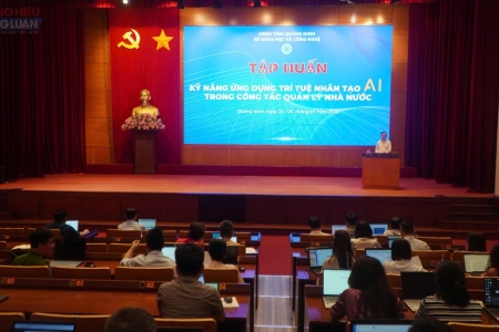 “Ứng dụng AI trong công tác quản lý Nhà nước là một nhiệm vụ trọng tâm” của Quảng Ninh