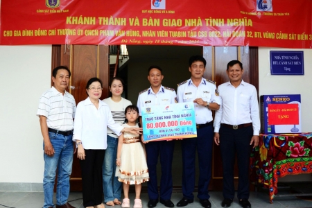 Bộ Tư lệnh Vùng Cảnh sát Biển 3 tổ chức nhiều hoạt động “Đền ơn đáp nghĩa”