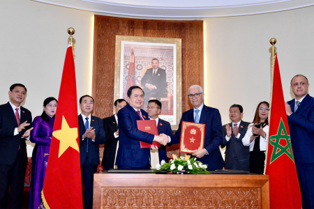 Quốc hội Việt Nam và Hạ viện Morocco ký Thỏa thuận hợp tác