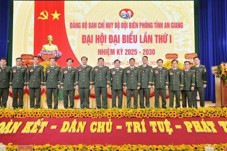 Đại hội Đại biểu Đảng bộ Ban Chỉ huy Bộ đội Biên phòng tỉnh An Giang lần thứ I, nhiệm kỳ 2025 - 2030
