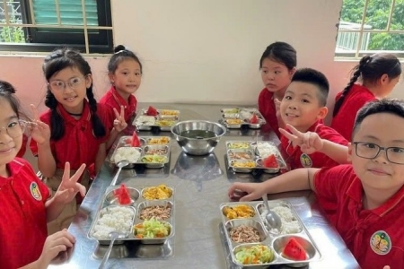 Hỗ trợ bữa ăn bán trú cho học sinh: Chuyển biến lớn trong ngành Giáo dục Thủ đô