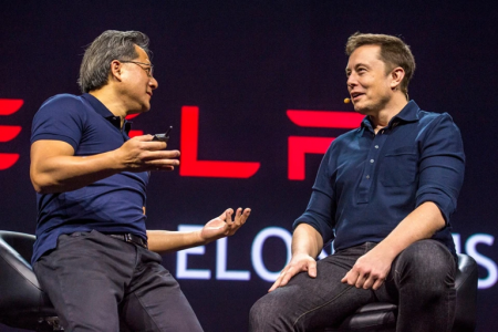 Jensen Huang Nvidia dần thay thế Elon Musk Tesla để trở thành cầu nối giữa Mỹ và Trung Quốc