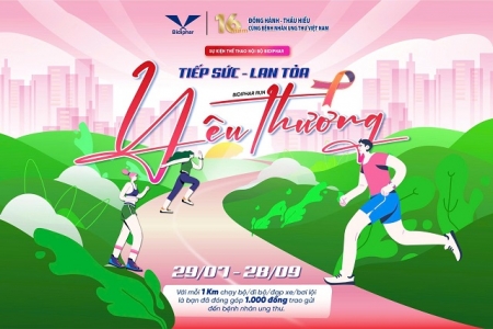 Gia Lai: Bidiphar tổ chức giải thể thao hướng về bệnh nhân ung thư