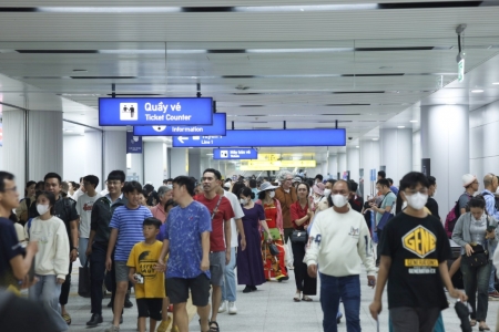 Đề xuất thí điểm cho bán hàng tại các ga Metro số 1