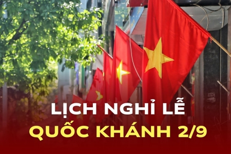 Lễ Quốc khánh 2/9 năm 2025: Người lao động được nghỉ mấy ngày, có được nghỉ liền mạch?