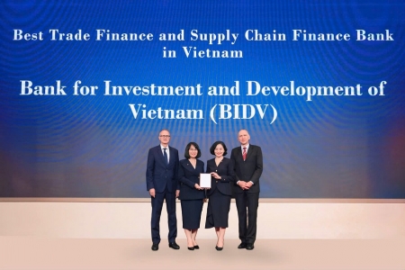 BIDV khẳng định vị thế trong lĩnh vực tài trợ thương mại và tài trợ chuỗi cung ứng