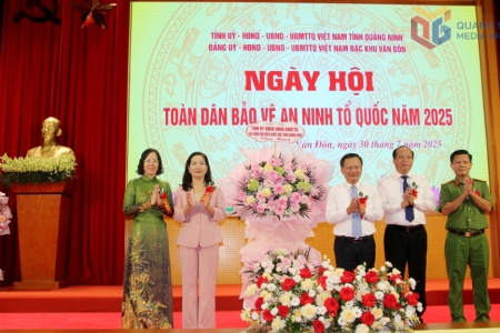 Đặc khu Vân Đồn tổ chức Ngày hội toàn dân bảo vệ an ninh Tổ quốc