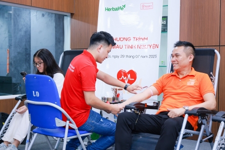 Herbalife Việt Nam tổ chức Ngày Hiến máu tình nguyện 2025 tại TP. Hồ Chí Minh và Hà Nội