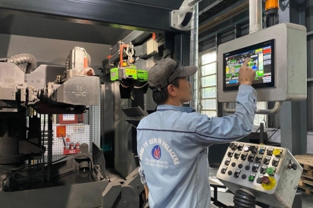 Viglacera tiên phong ứng dụng công nghệ xanh trong sản xuất sen vòi