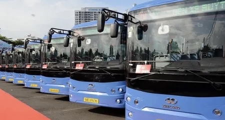 TP. HCM sẽ vận hành 27 tuyến xe buýt điện từ ngày 1/8