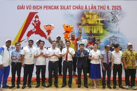 Việt Nam xếp thứ nhất toàn đoàn tại Giải vô địch Pencak Silat châu Á năm 2025