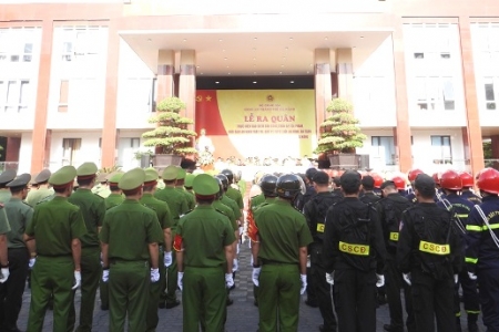 Công an Đà Nẵng ra quân thực hiện tháng Cao điểm tấn công, trấn áp tội phạm