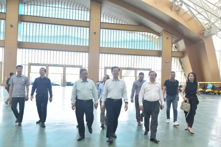 Phó Thủ tướng Mai Văn Chính kiểm tra, đôn đốc tiến độ Triển lãm 80 năm Ngày Quốc khánh