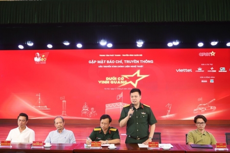 'Dưới cờ vinh quang' kết nối ba miền, tôn vinh hình tượng Bộ đội Cụ Hồ